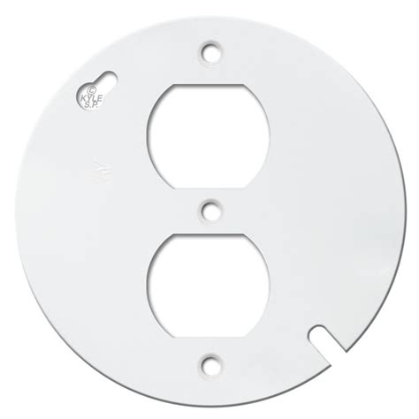 electrical round box cover|round ceiling outlet cover plate.